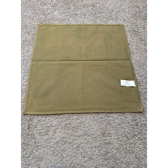 Vtg WC Fashions Set Of 8 Green Cloth Napkins & 7 Placemats !00% Cotton - Picture 5 of 16